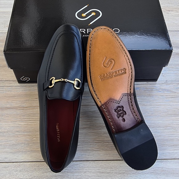 Leather Loafer with Hand-stitched Sole